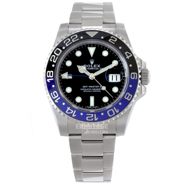 Blue & Black Rolex GMT-Master II 116710BLNR